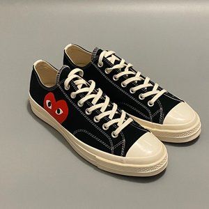 New CDG Comme Des Garcons Converse Chuck Taylor Shoes SIZE 11